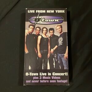 Live From New York O-Town Live in Concert VHS
